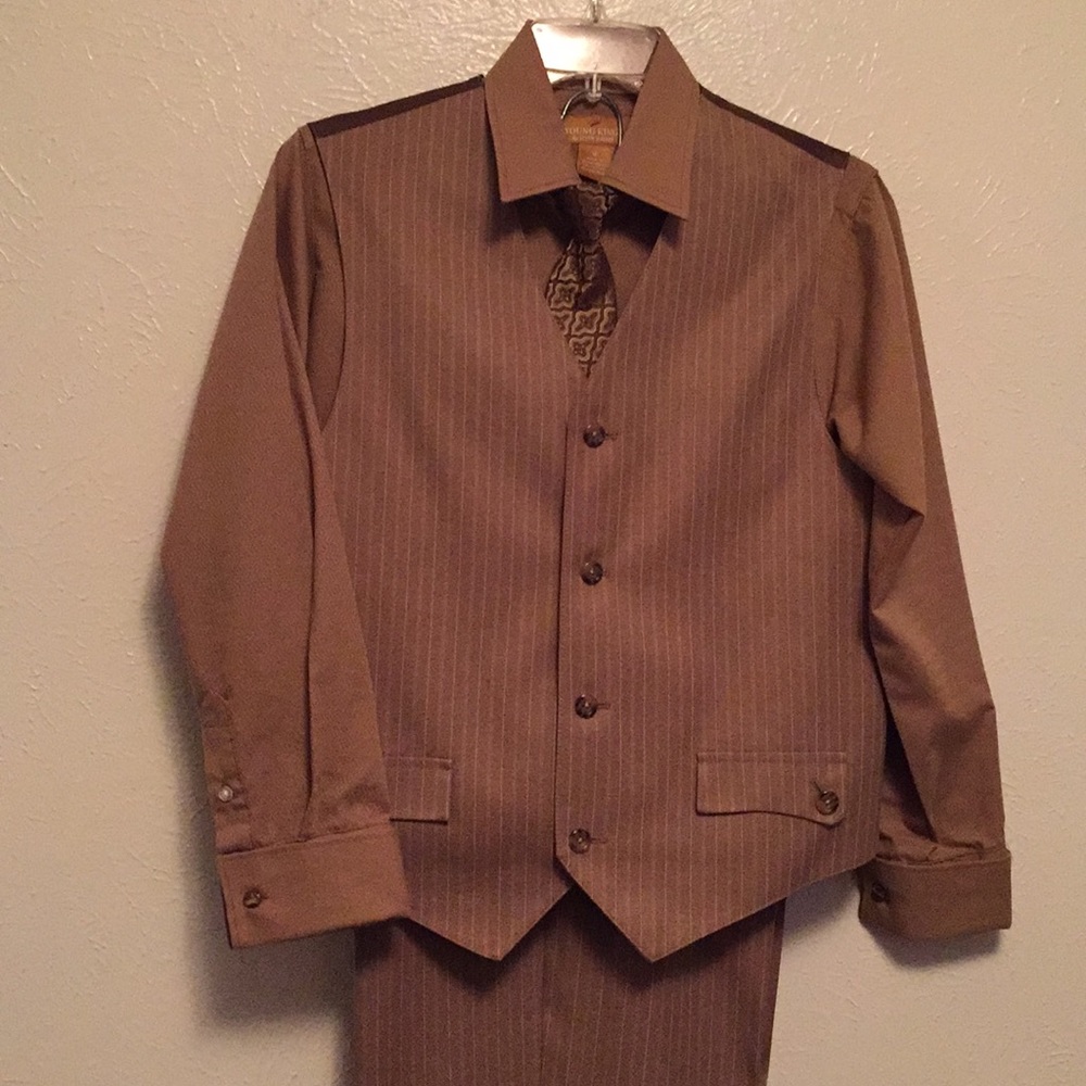 Boys 4 piece suit